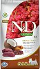 ND Dog Skin Quinoa Venison Coconut Mini 2,5Kg