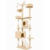 The Purrlock Holmes Cat Tree L60XW40XH190cm