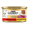 Gourmet Gold Ταρταρ Διπλη Απολαυση Βοδινο Κοτοπουλο 85gr
