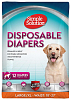 ΠΑΝΑ DISPOSABLE FEMALE DIAPER LRG/XL 12PCS