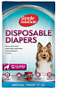 ΠΑΝΑ DISPOSABLE FEMALE DIAPER MEDIUM 12PCS