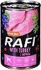 Rafi Adult Pate Turkey Bluberry & Cranberry 400gr