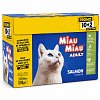 Miau Miau Pouch Salmon in Gravy 12x100gr