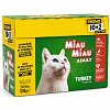 Miau Miau Pouch Turkey in Gravy 12x100gr